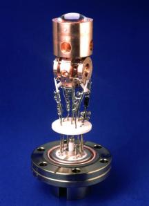 A Penning trap, used to measure the masses of ions and other electrically charged particles. [Credit: Imperial College]