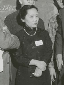     The great experimental physicist Chien-Shiung Wu in 1958. [Credit: Smithsonian Institution]