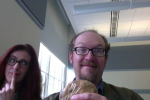 I don't participate in activities like these to get a cookie, but I managed to acquire one anyway.