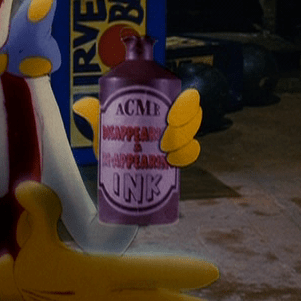 Acme Disappearing-Reappearing Ink, from "Who Framed Roger Rabbit?"